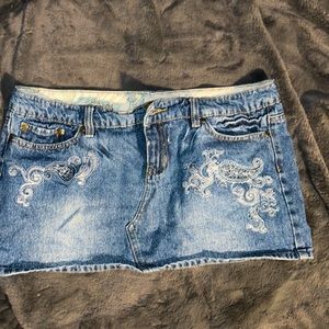 Jean skirt